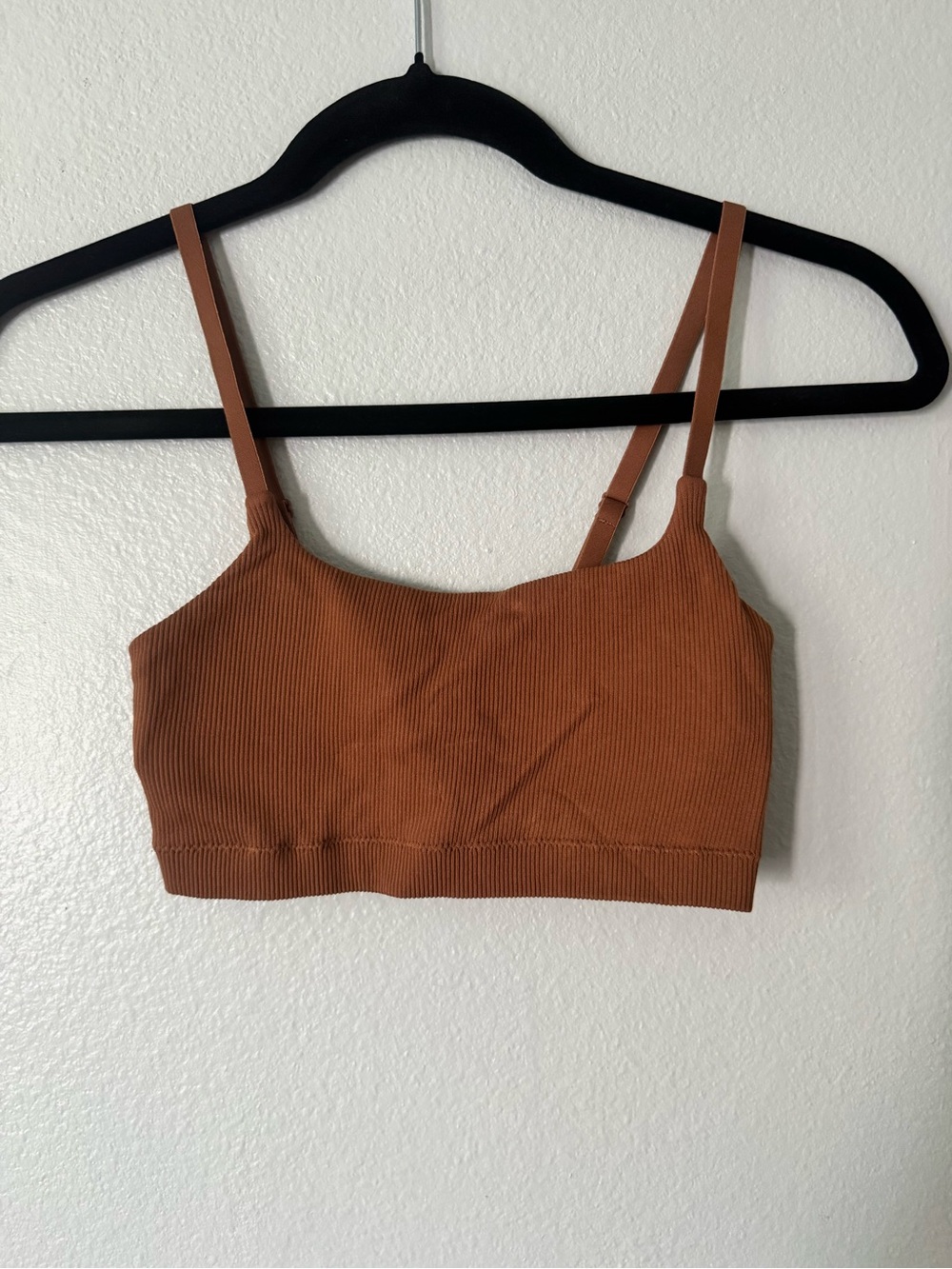 Aerie Terracotta Ribbed Bralette| Size Small